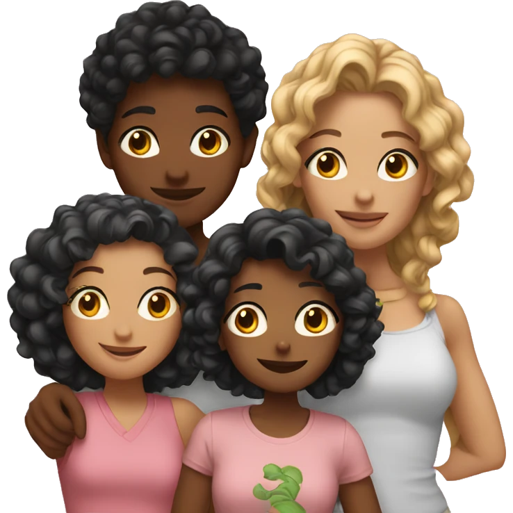 3 besties emoji