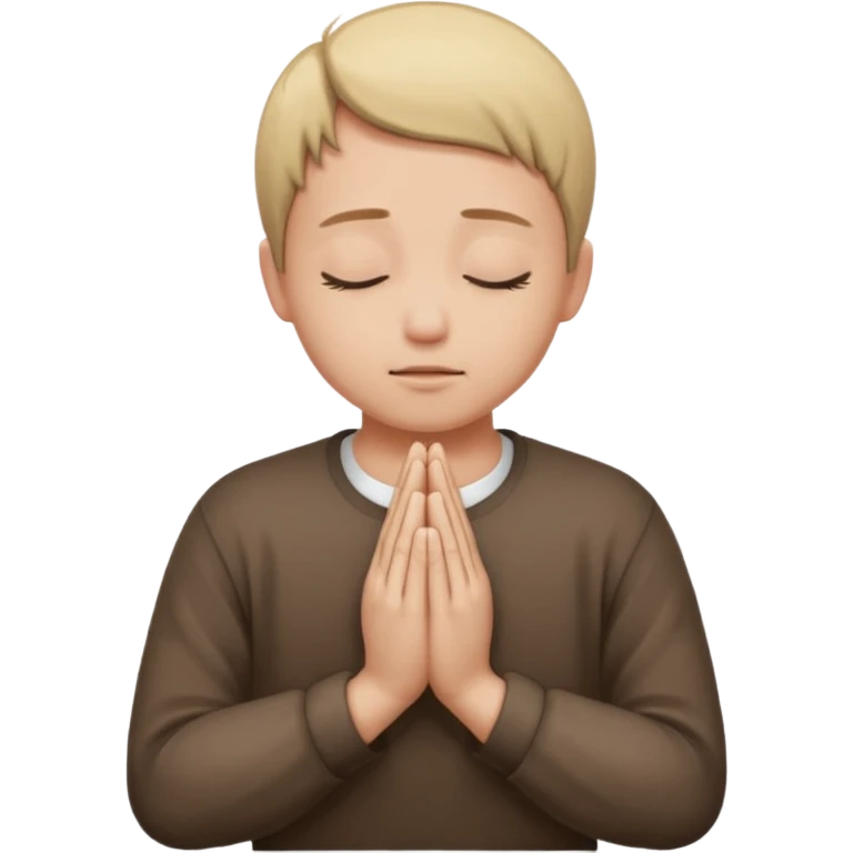 Praying emoji