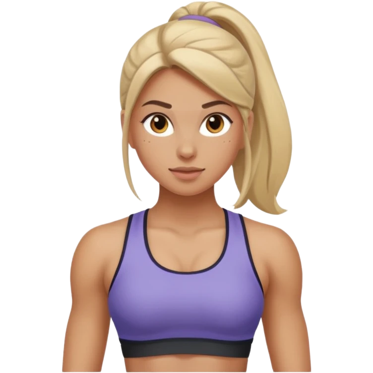Gym girl emoji