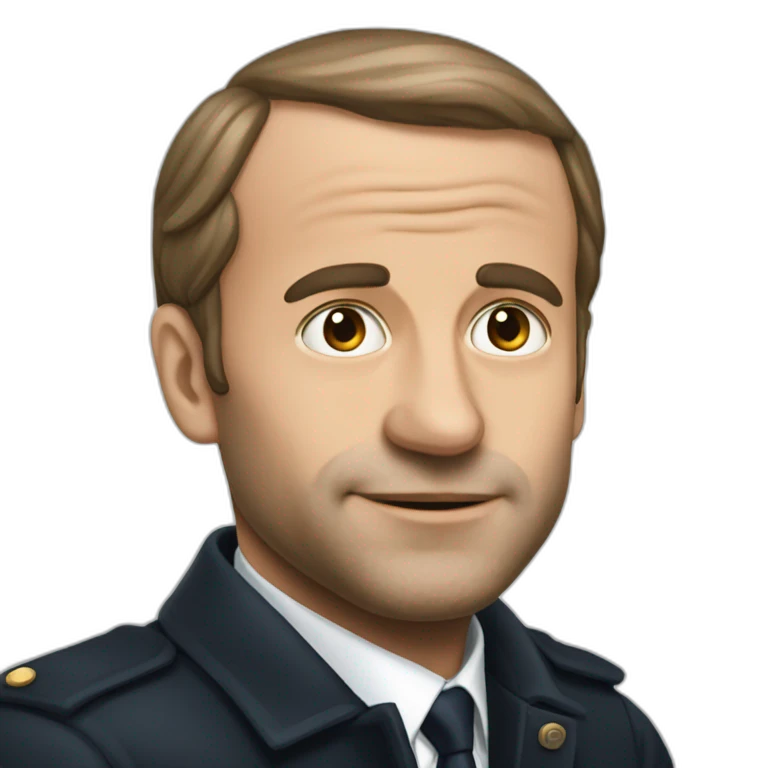 Zemour embrasse macron emoji