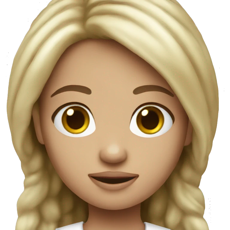 A sony angel doll  emoji