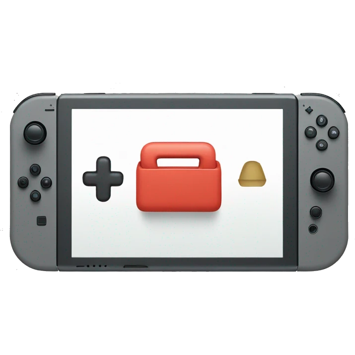 Nintendo Switch console emoji