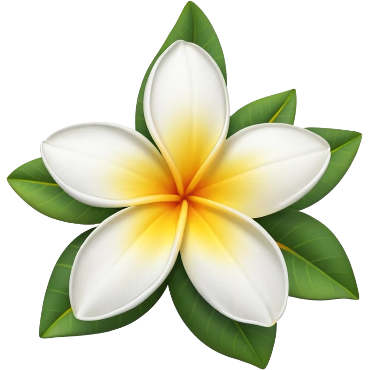 Plumeria  emoji