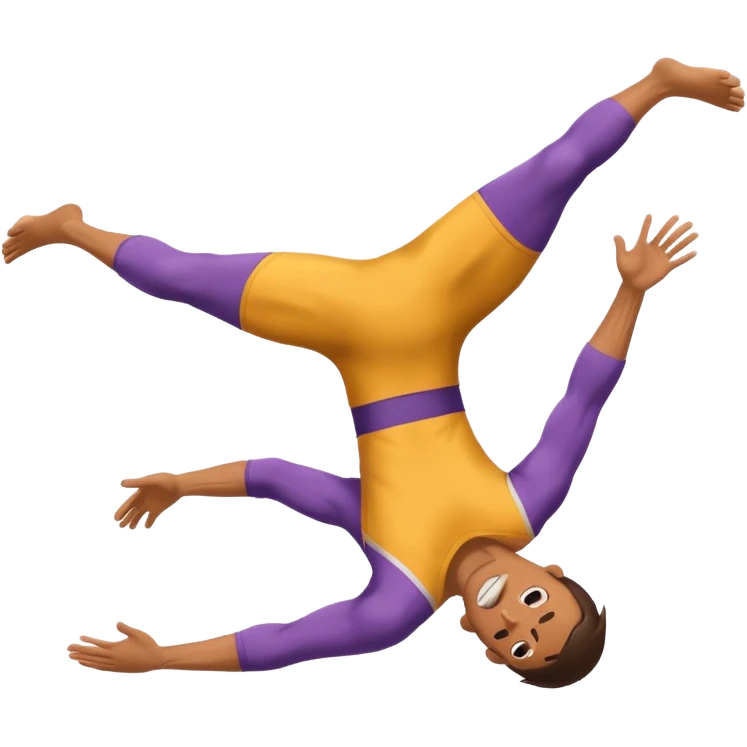 Заднее сальто emoji
