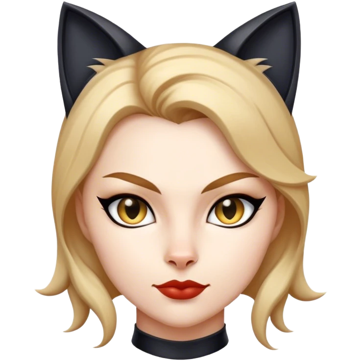 Cat woman emoji