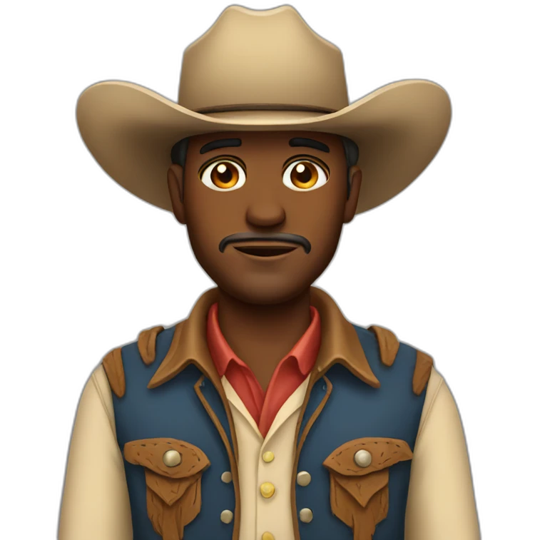 Real Texas cowboy emoji