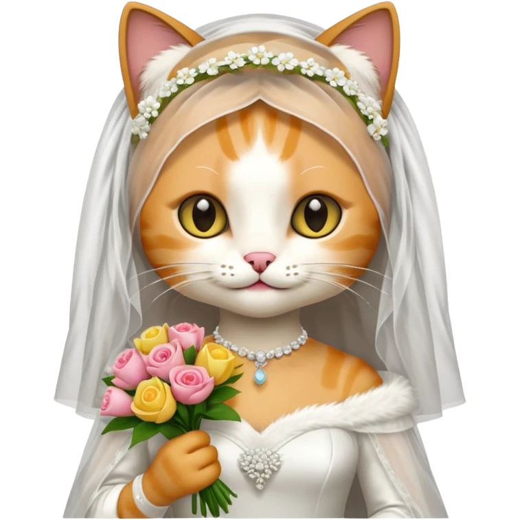cat brides emoji