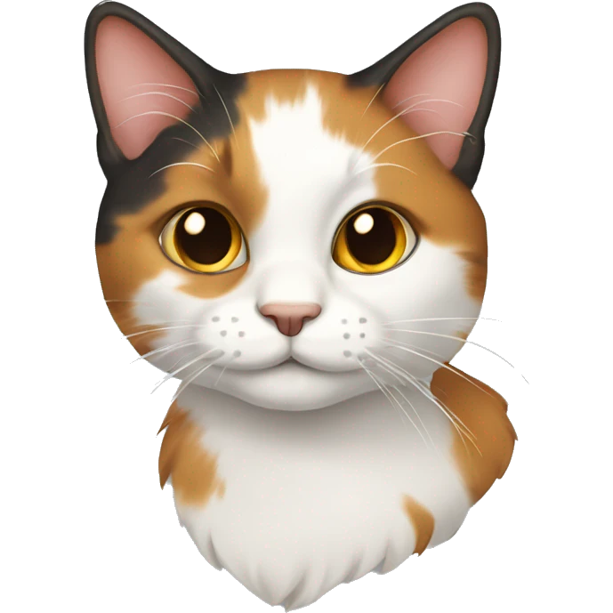 Calico cat emoji