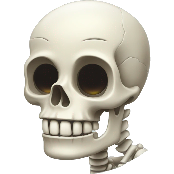 Birthday skeleton  emoji