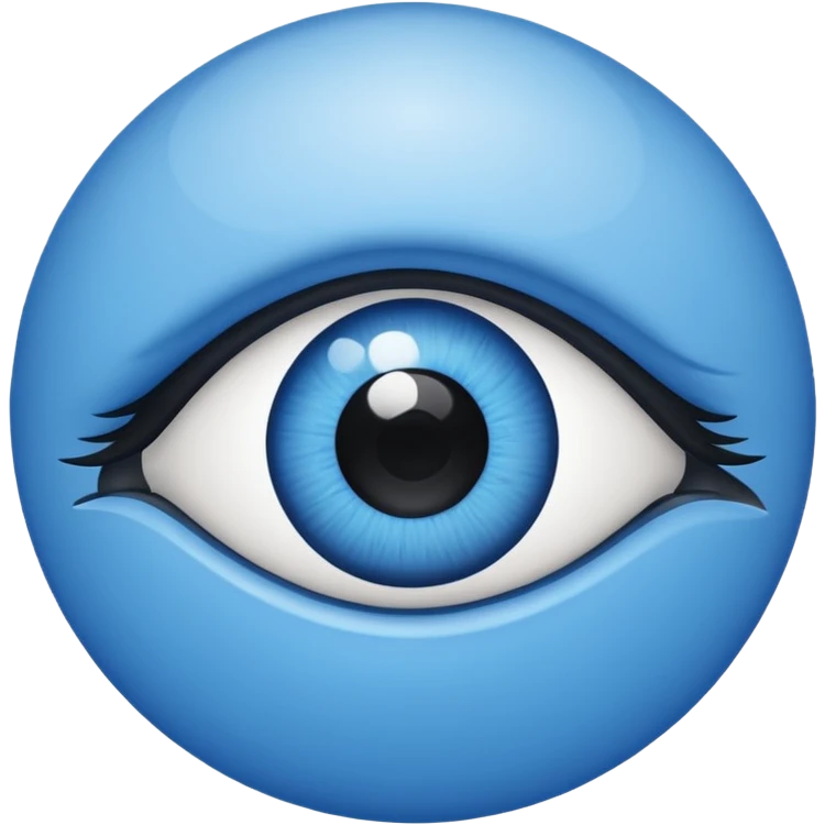 cartoon eye emoji