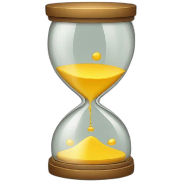 hour glass emoji