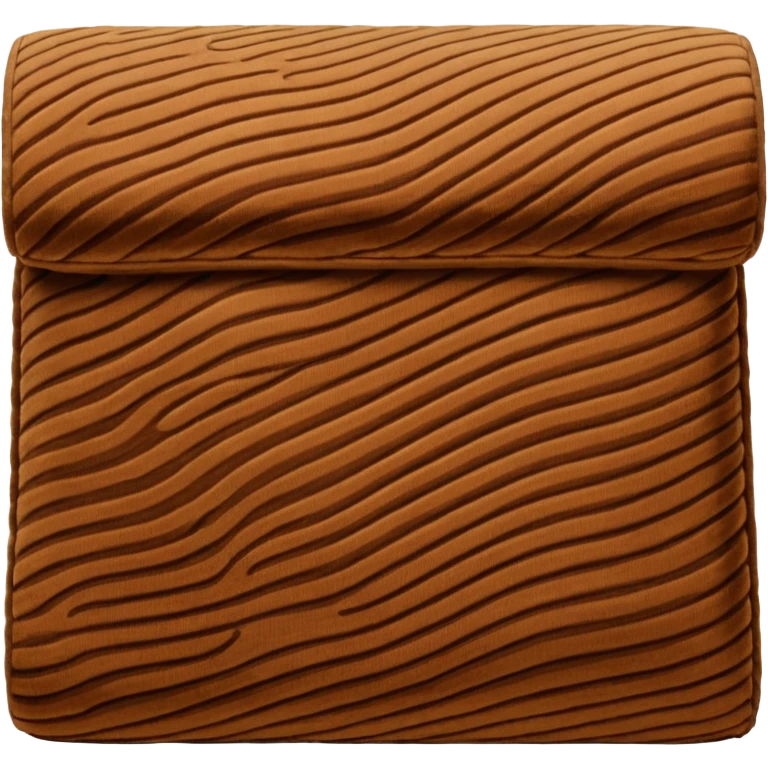Patterned Corduroy texture ridges blanket folded emoji