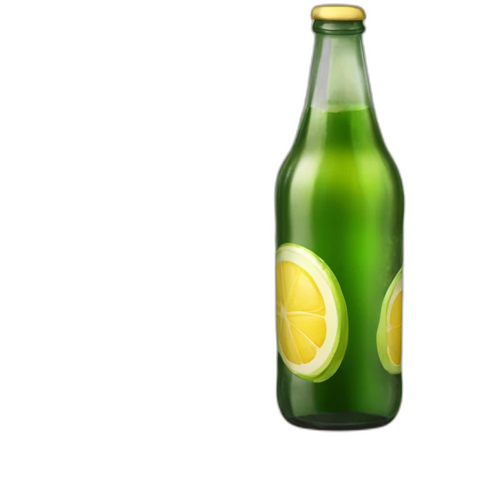 Botella de sidra emoji
