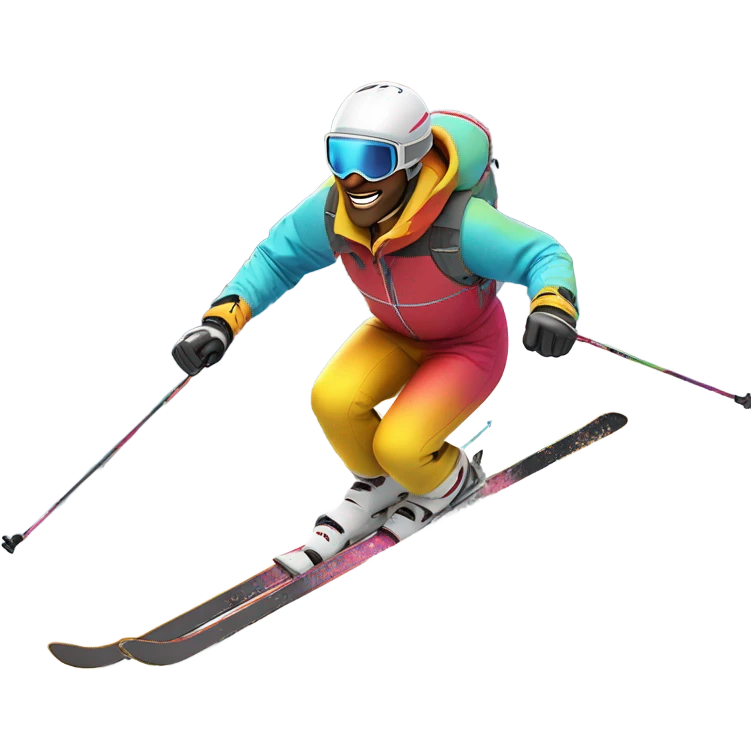 alpine skiing emoji