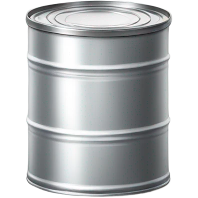 Circle can with zin on lid  emoji