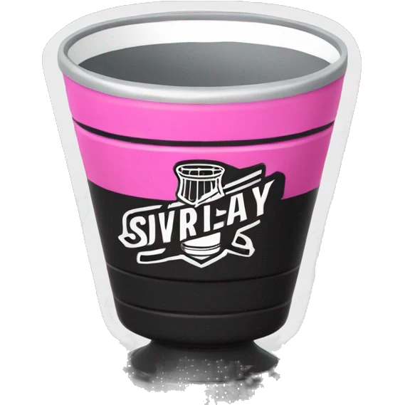 Pink Stanley cup emoji