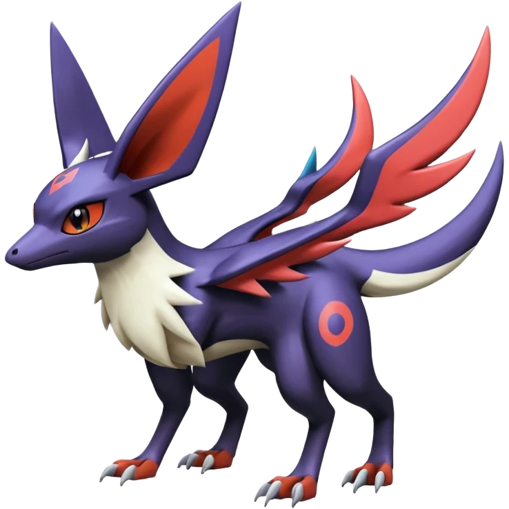  Nargacuga-Latias-Umbreon-Noibat-Noivern-Silvally-Pokémon-Fakémon-fusion (full body) emoji