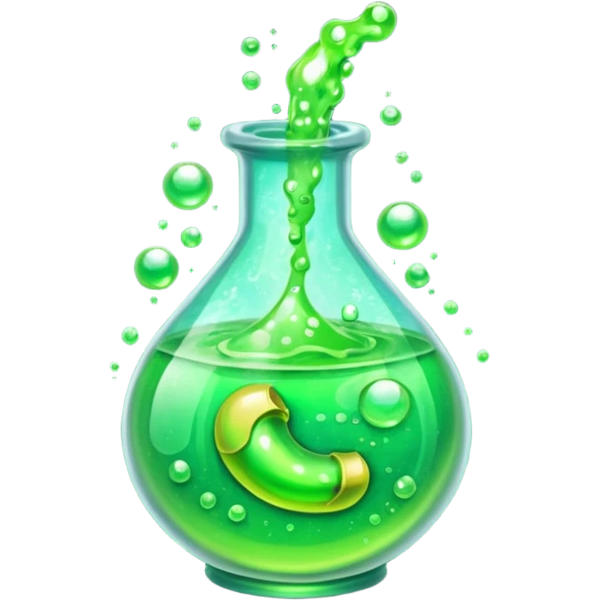 glitter toxic potion
 emoji