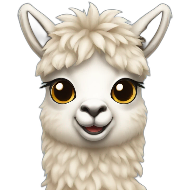 baby llama emoji