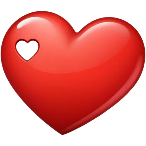 half heart emoji