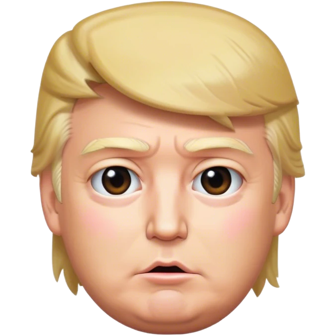 donald trump kawaii emoji
