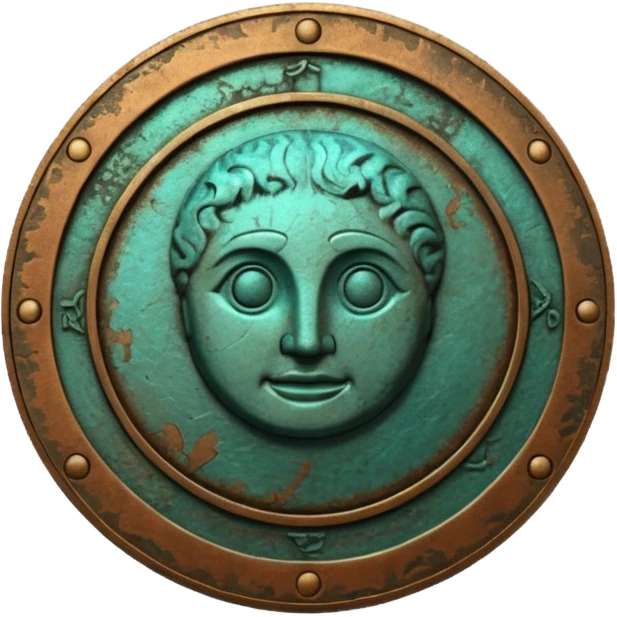 Ancient coin (patina) emoji