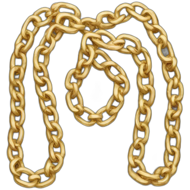gold chain emoji