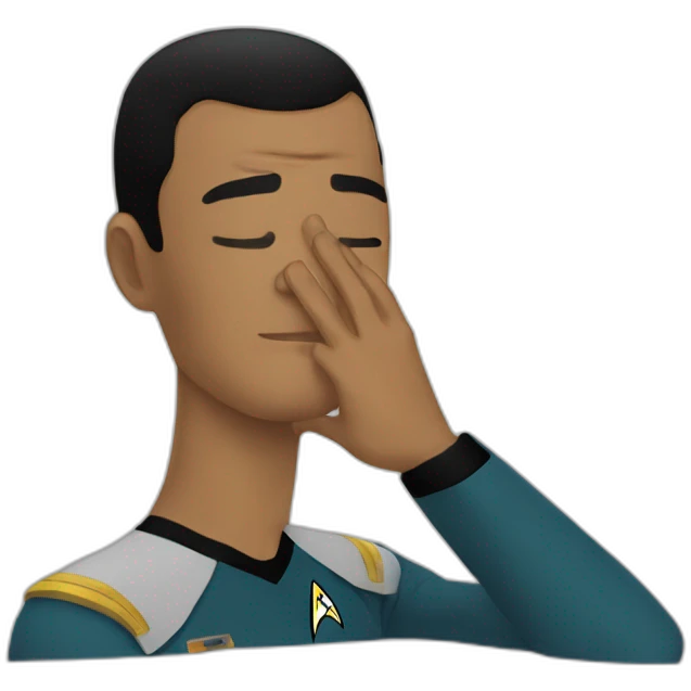 star trek facepalm emoji
