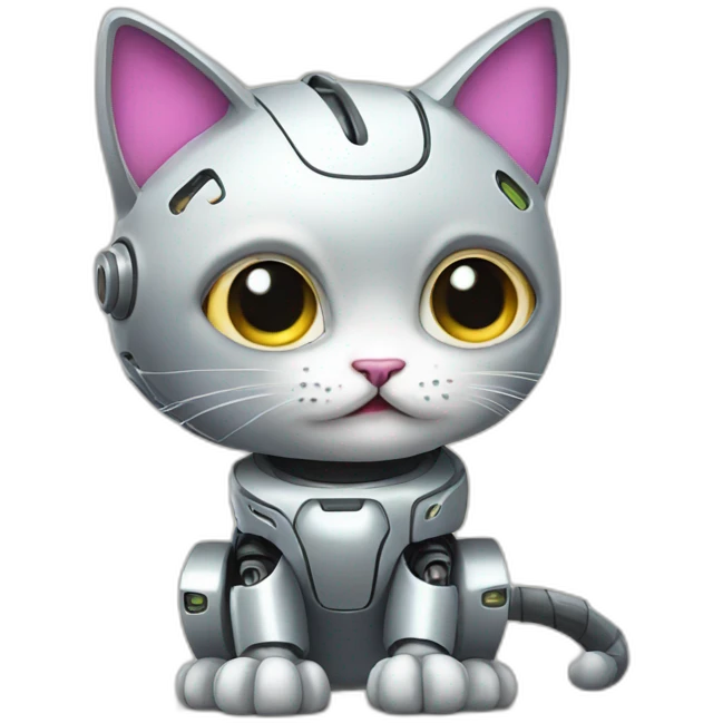 robot cat emoji