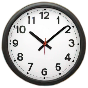 Clock exploding emoji