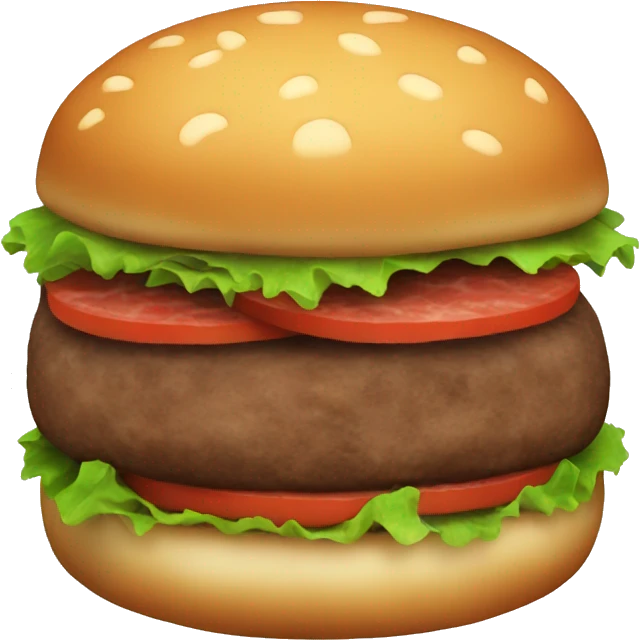 Beef Patty emoji