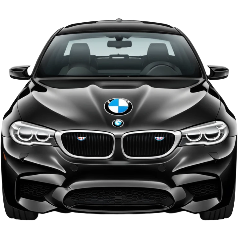 Quiero un BMW m5 con un signo de instagram emoji