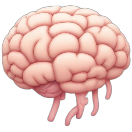 cute Brain emoji