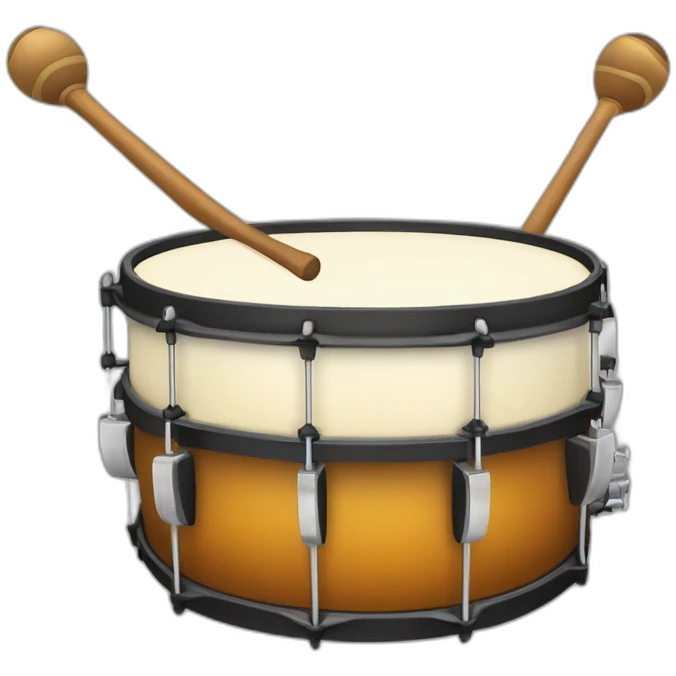 pandereta instrumento percusión emoji