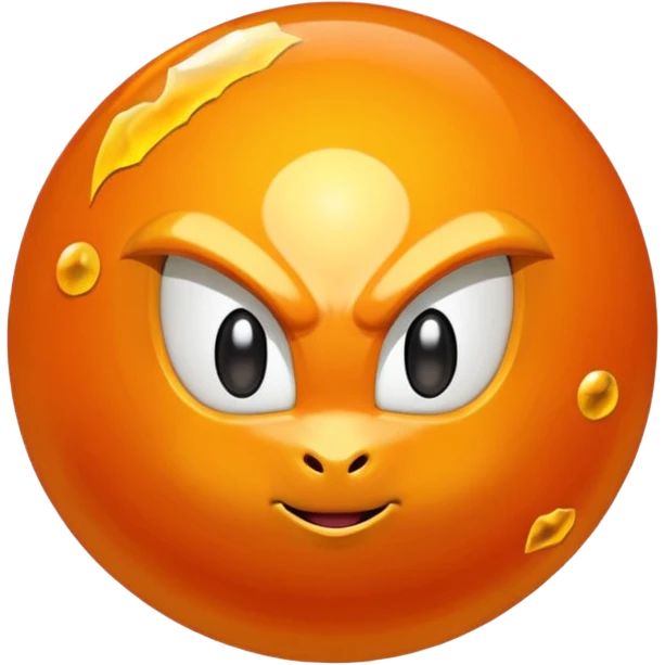 Esfera del dragón con 7 estrellas  emoji