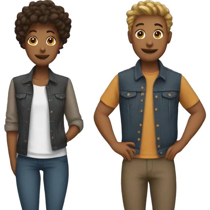 4 friends  emoji