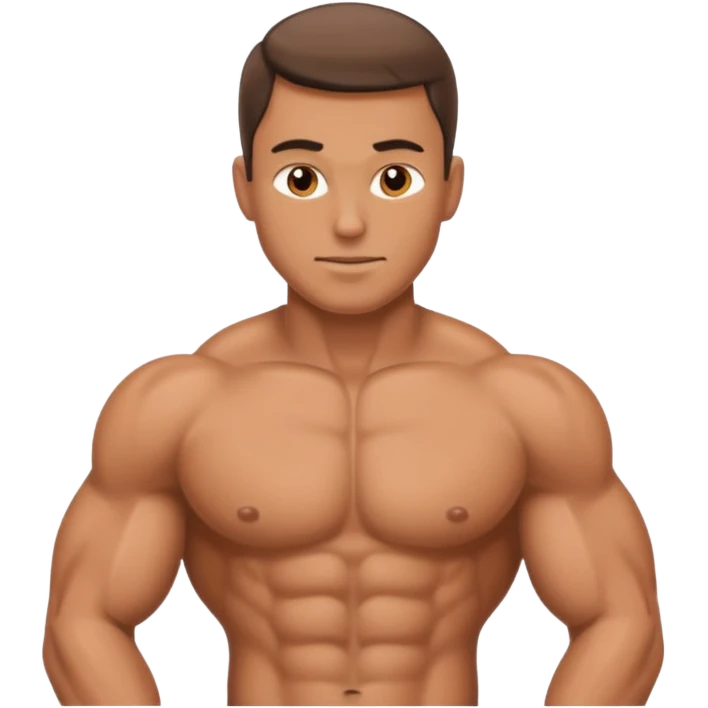 Cıplak adam emoji