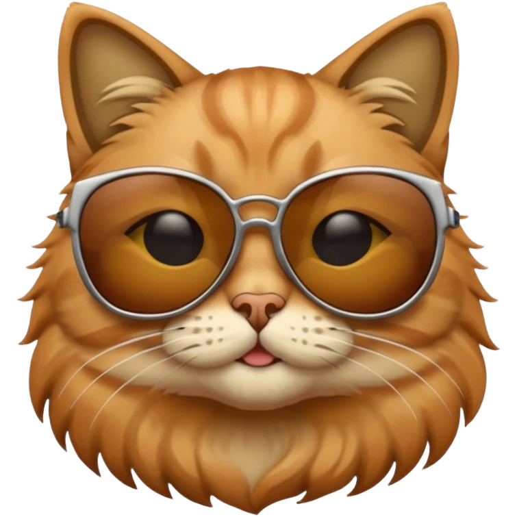Cat wearing sunglasses emoji