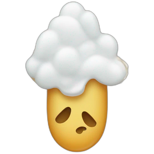 Two pinching fingers coming from the top drizzling a few grains of salt  emoji