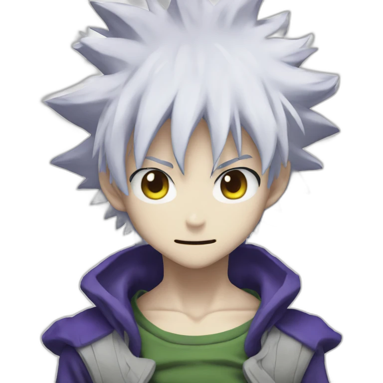 Killua hunter x hunter emoji