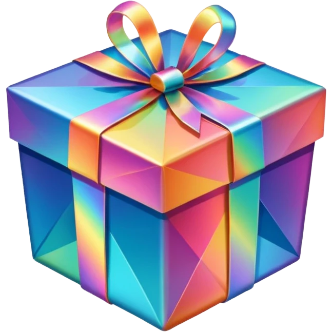 Prism Gift Box emoji