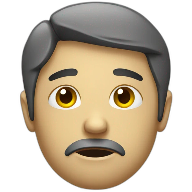 Depressed corporate emoji