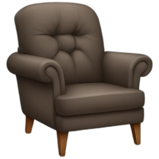 cozy armchair emoji