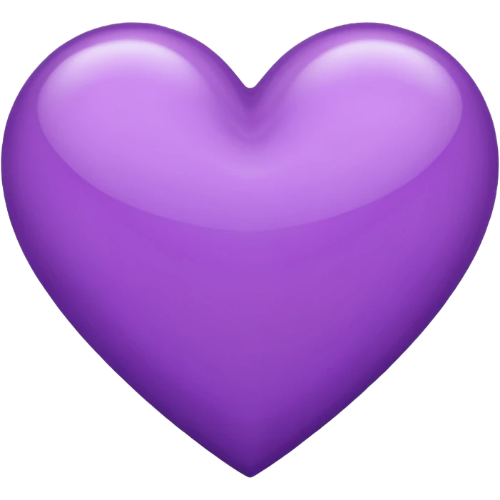 Violet heart emoji