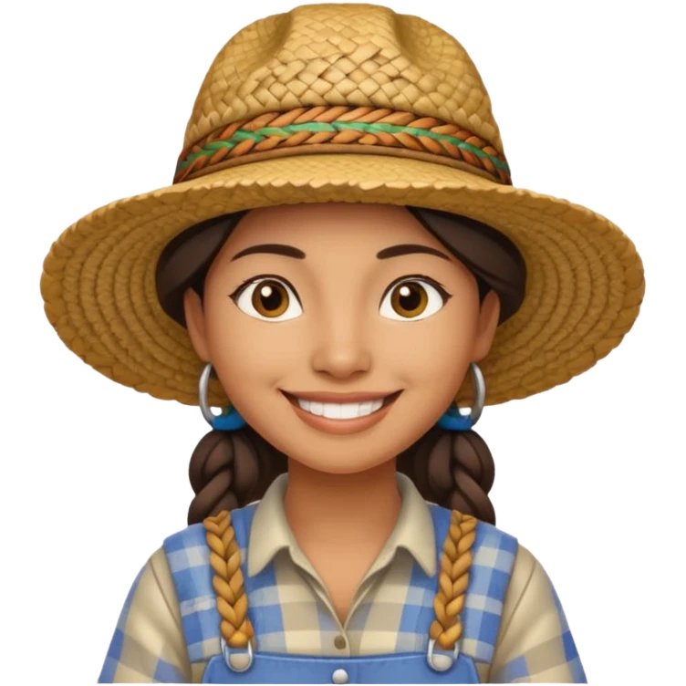 indigenous female farmer emoji