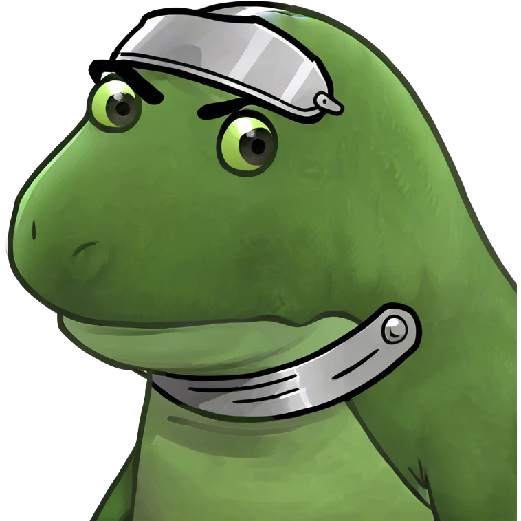 Black dino emoji