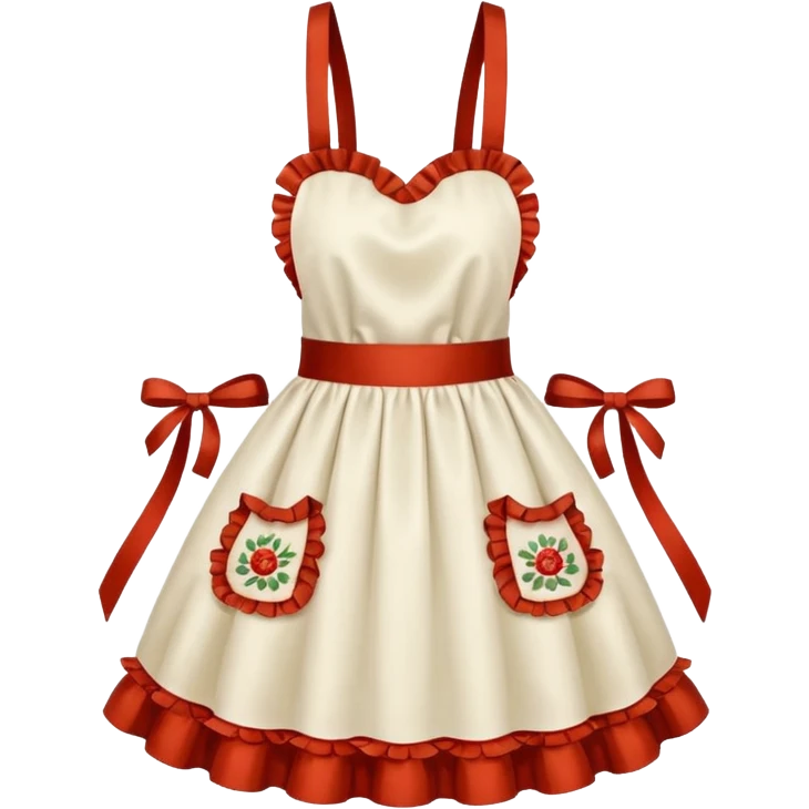 fancy kitchen apron  emoji