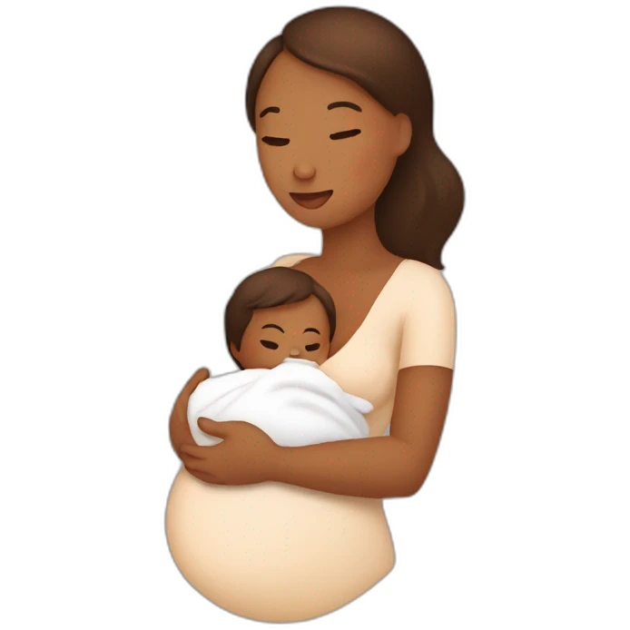 breast feeding emoji
