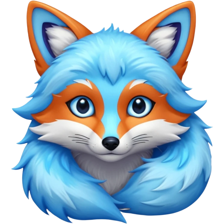 a galaxy fox emoji