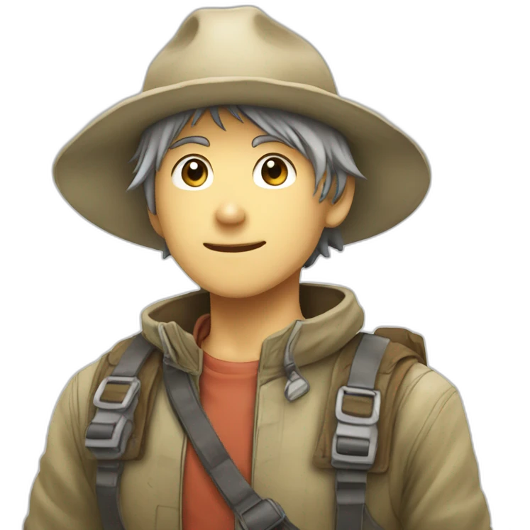 explorateur manga emoji